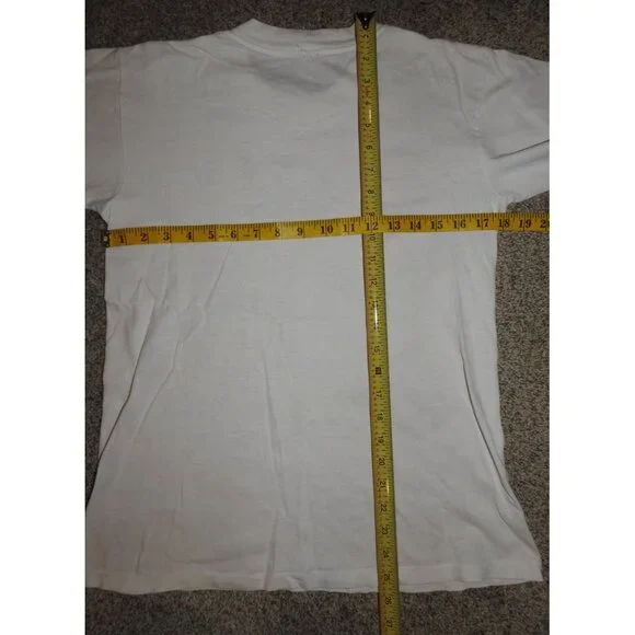 Vintage 1990 Cam Neely Salem Sportswear Boston Bruins Caricature T-Shirt Small - Picture 8 of 8